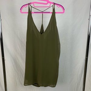 Olive cami size 18